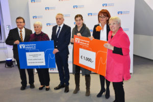 Spendenübergabe der Heidenheimer Volksbankstiftung